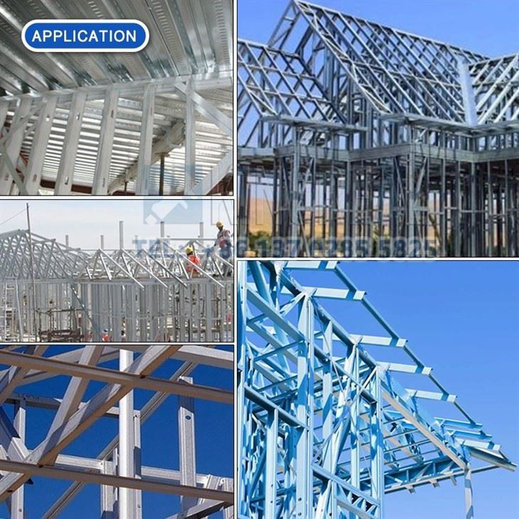 C/Hat-Shape Light Gauge Steel Framing Roll Forming Machine