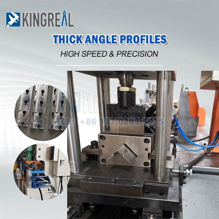 3- shelf angle column making machine